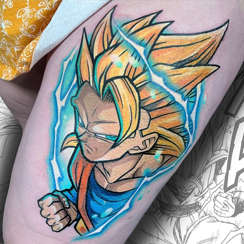 tatouage manga